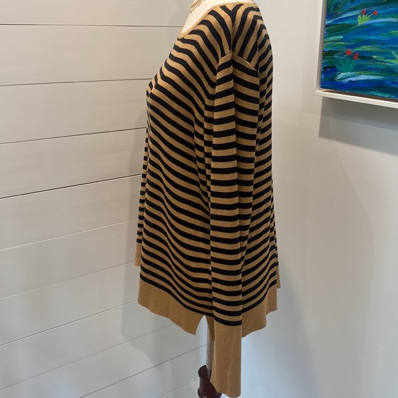 Eileen Fisher Silk Tencel Stripe sweater XL EUC - Picture 5 of 10